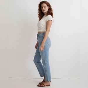 NWT Madewell The Curvy Perfect Vintage Jean in Bradwell Wash